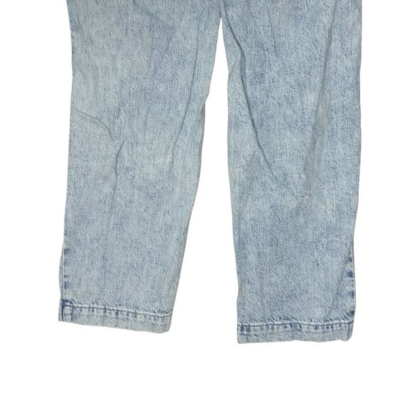 Loft Sz S High Tall Rise Jogger Jeans Light Dusty Indigo 100% Cotton Adjustable - Picture 6 of 12
